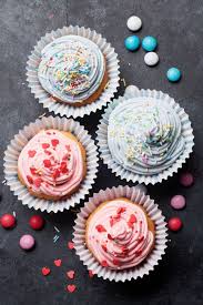Cupcakes Colores Recette Cupcakes Recette Cupcake Gateaux Colores