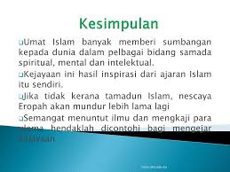 Posted on 6 oktober 201527 maret 2017 by baitul maqdis. Ppt Bab 3 Sumbangan Peradaban Islam Kepada Peradaban Dunia Powerpoint Presentation Id 4559289