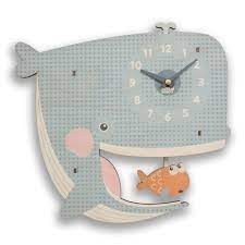 Quick shop fox pendulum clock $54.00. Whale Pendulum Clock Wall Clock Wall Decor Nautical Etsy Clock Wall Decor Pendulum Clock Clock