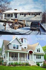 Maybe you would like to learn more about one of these? 38 Ideas Split Level Remodel Before And After Garage For 2019 Raised Ranch Remodel Ranch Remodel Exterior Ranch House Remodel
