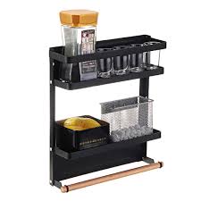 Maybe you would like to learn more about one of these? Kitchen Dining Bar 3 Tier Magnetic Refrigerator Side Storage Rack Fridge Organizer Hanging Shelf Kitchen Storage Organization