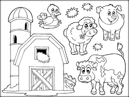 Farm animals have always been attractive to toddlers, especially due to the various children's books and cartoons which they watch. Farm Animals Cartoon Coloring Book Farm Animal Coloring Pages Farm Coloring Pages Detailed Coloring Pages