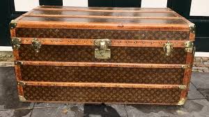 Power drill vintage suitcase (preferably one made of wood. Antique Louis Vuitton Coffee Table Trunk Large Size Pinth Vintage Luggage