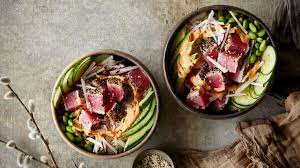 Https Images Ctfassets Net Lufu0clouua1 Fi45tlpikwlqxgtpxc9eg F3232c17c3956205e0d79d467fadd915 Sashimi T Tuna Poke Bowl Cooking Seafood Tuna Poke Bowl Recipe