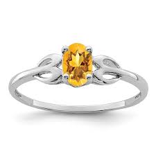 Check spelling or type a new query. Ring Birthstone Sterling Silver 2 Mm Citrine November Birthstone Ring Size 6 Walmart Com Walmart Com