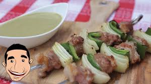 Cut each half in half and then cut each quarter piece in half again to create four wedges. Grilled Pork Skewers With Capsicum And Onion Feat Bbq Aroma Youtube