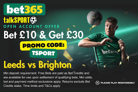 bet365 bonus code: Get £30 in free bets ahead of Leeds vs Brighton – using ‘TSPORT’