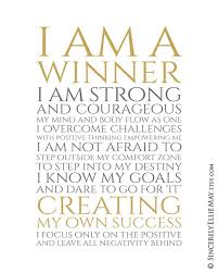 Positive Quotes Success Wall Art I Am A Winner Office Printable And Typography Poster Gift For Career Or Business Woman You Print 40406 Positive Quotes Success Positive Quotes I Am A Winner