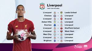The premier league, often referred to as the english premier league or the epl, is the top level of the english football league system. Revealed The 2020 2021 Premier League Fixtures