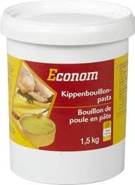 Econom Bouillon De Poule En Pate 1 5kg Bouillon De Poule Bouillon Cuisine Belge