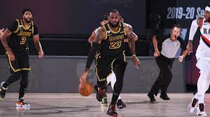 Who were the starters for lal? Lakers Vs Blazers Score Live Nba Playoff Updates As L A Honors Kobe Bryant With Black Mamba Uniforms Latinoamerica Retail