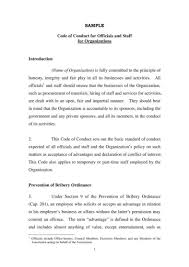 Free Premium Templates Policy Template Ethics Policy Code Of Conduct