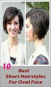 Looking For Short Hairstyles For Oval Face Wondering How To Find Attractive Short Hairstyl Short Thin Hair Short Hair Styles For Round Faces Thick Hair Styles