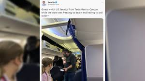 February 19, 2021 | 8:53pm. My Family Freezing My Senator Is In Cancun Twitter Explodes As Ted Cruz Accused Of Traveling Out Of Storm Hit Texas Rt Usa News