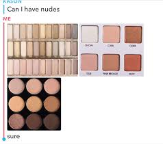 Kerri Medders on X: man, love it when guys ask for nude eyeshadow  pallets...didnt know they wanted to be so in the know. 💁🏼  t.co9WY9DYGuIq  X