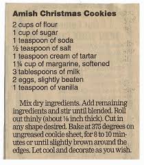 Simplicity And Christmas Seem To Be Nonexistent To Most Of Us English Folks What The Amish Call The Non Amish Amish Recipes Amish Cookies Dutch Recipes