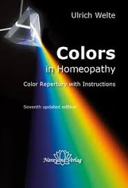 colors in homeopathy textbook