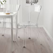 Stein Transparent Chair Ikea In 2021 Transparent Chair Indoor Chairs Wooden Dining Chairs
