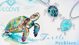 Amazon.com: LOOVE Sterling Silver Sea Turtle Pendant ...