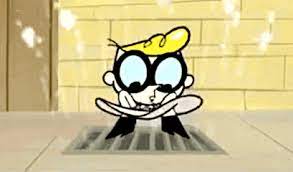 90s Cartoons I Remember This Episode Deedee Gets Dexter To Dye His Hair Blonde By Saying That Blondes Have All The Fun 90s Cartoons Cartoon Dexter