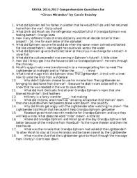 A few centuries ago, humans began to generate curiosity about the possibilities of what may exist outside the land they knew. Circus Mirandus Worksheets Teaching Resources Tpt