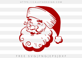 Download Free Vintage Santa Svg Png Eps Dxf By Caluya Design