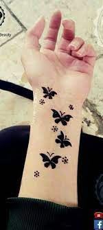 Mehndi tattoo designs are also called artificial tattoos because they fade within some days. Plz Follow Sammy Mehndidesing Butterfly Wrist Tattoo Mehndi Design Pictures Mehndi Designs