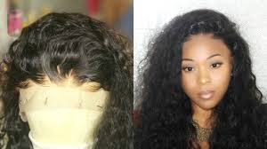 Klaiyi hair 9a brazilian curly hair invisible lace frontal wigs 13x4 human hair wig with baby hair. What Lace Invisible Real Looking 360 Lace Front Wig Install Lay Baby Hairs Edges Lwigs Youtube