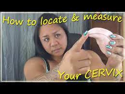 Push the fingers deep to reach the cervix. How To Locate Measure Your Cervix Menstrual Cup 101 Youtube