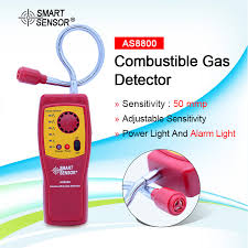 Portable detector for detecting combustible gas. Smart Sensor As8800 Combustible Gas Detector Portable Gas Leak Detector With Sound Light Alarm Rechargeable Battery Gas Analyzers Aliexpress