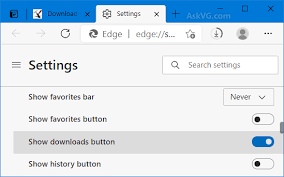 When you hide an extension's icon from the toolbar, the icon is moved to the top of the settings and more (alt+f) (3 dots) menu to access instead. Tip How To Always Show Downloads Icon In Microsoft Edge Toolbar Askvg