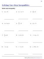 We did not find results for: Inequalities Worksheets