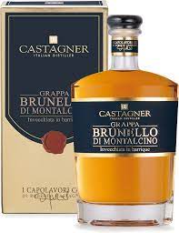 Grappa castagner torba nera riserva 3 anni. Castagner Grappa Brunello Di Montalcino Barrique 0 5 L Grappashop
