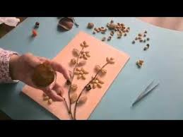 Esta es una bonita idea para hacer manualidades con semillas. Marcos Para Decorar Las Hojas Novocom Top
