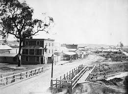 Bridge Streets Dai Gum San Precinct The Earliest Known Photo In 1857 Golden Dragon Museum Built 1990 Australia History Victoria Australia Bendigo