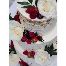 * you might also like: One Of Our Most Popular Cakes Classic White Rippled Buttercream White Roses Seasona Simple Wedding Cake Cool Wedding Cakes Wedding Cake Simple Buttercream
