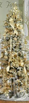 I Love A Gold And Silver Christmas Tree Decor Silver Christmas Tree Christmas Tree Decorations Silver Christmas