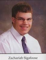 Zachariah Sigafoose (Deceased), South Bend, IN Indiana