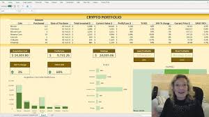 By using our portfolio, you can see which of your crypto investments is performing the best in real time and compare it with your other crypto holdings. Track Your Cryptocurrency Portfolio In An Excel Spreadsheet With Live Pricing Data Youtube