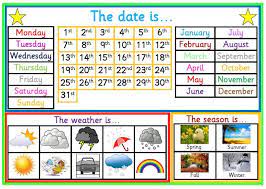 Printable Children S Calendar Us Version Kids Calendar Etsy Kids Calendar Word Building Activities Teaching