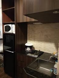 Kitchenette central park lantai vinyl kayu jati. Tree Park Bsd Jual Apartemen Com