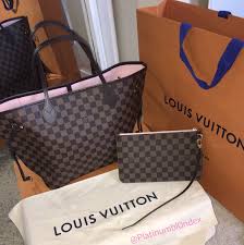 Louis Vuitton Black And Brown Checkered Purse Louis Vuitton Neverfull Mm Damier Ebene With Rose Ballerine Louis Vuitton Handbags Neverfull Louis Vuitton Handbags Louis Vuitton Neverfull Mm