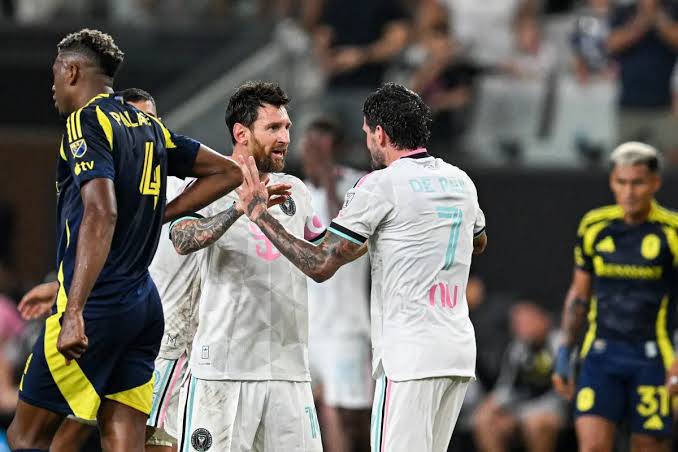 Messi marca, mas Inter Miami fica s&oacute; no empate com o Nashville na MLS - Gazeta Esportiva