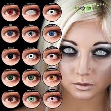 .for your lenses to get damaged or for your eyes to get infected if makeup gets on your contacts. Designlenses C Colored Contact Lenses Crazy Lenses Vampire Zombie Lenses Contact Lenses Colored Halloween Contacts Halloween Pumpkin Makeup