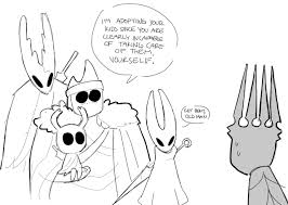 Who Is Best Dad For The Little Knight From Hollow Knight Hollow Art Knight Knight Art