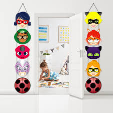 The possibilities are endless with wood cutouts! Buy Online Ladybug Cutouts Door Sign Porch Hang Banners For Outdoor Indoor Home Wall Decor Ladybug And Cat Noir Party Supplies Halloween Alitools
