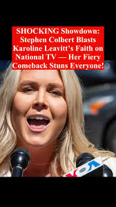 What Did Colbert Say about Leavitt