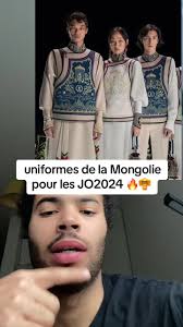 #uniforme #vetements #pays #costume #mongolie #pourtoi #info #sport #jo2024  #2024 #jeuxolympiques #paris #ceremonie #couture