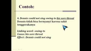 Wolfgang wodarg, a german physician and epidemiologist, said: Cause And Effect Materi Bahasa Inggris Kelas Xi Youtube