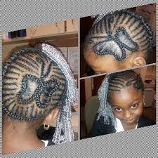 Kids Butterfly Cornrow Design Hairstyle Cornrow Designs Little Girl Hairstyles Kids Hairstyles
